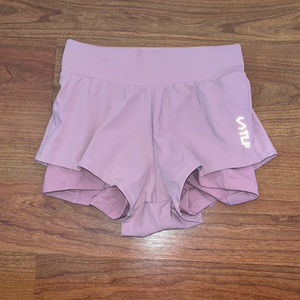 Dark Lavender workout shorts